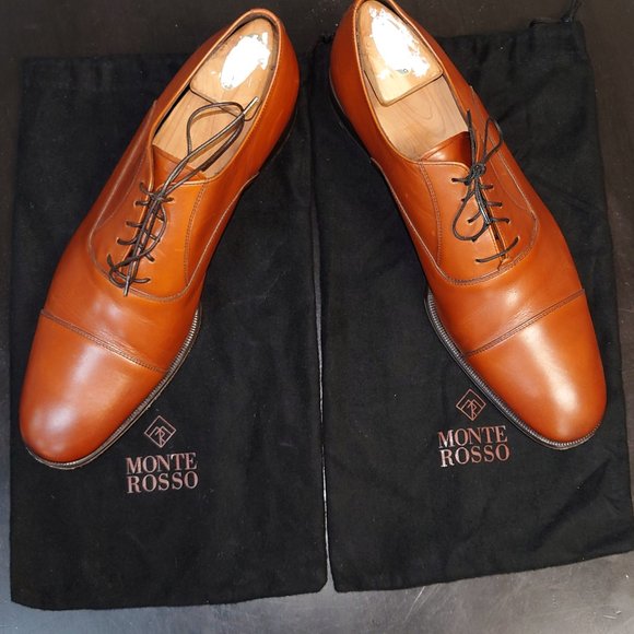 Monte Rosso Cap Toe Leather Oxfords main image 7